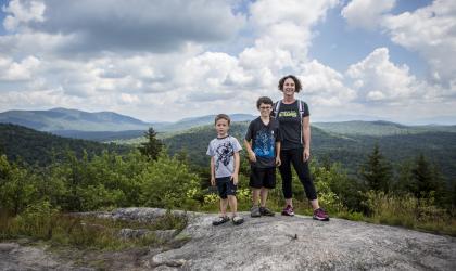 Great views and a sense of accomplishment when the summit is reached.