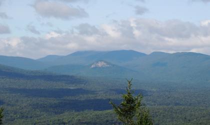 Gorgeous views from the summit of Sawyer Mountain.