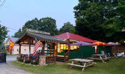 twisters ice cream stand