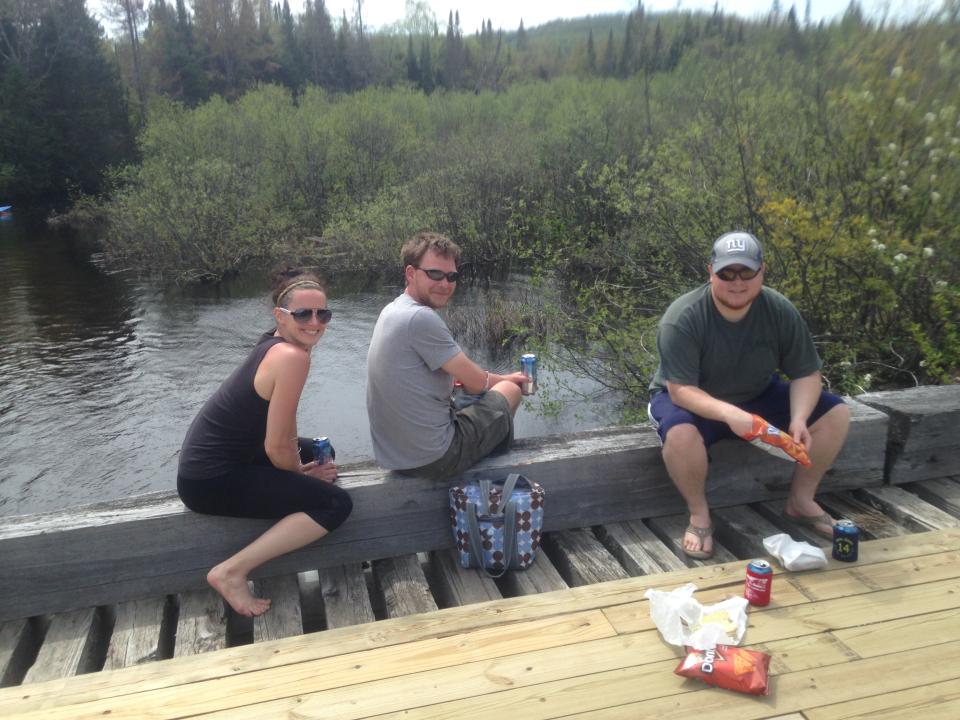 We enjoy a scenic lunch.