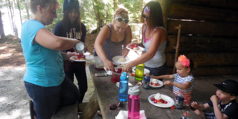 Strawberry Shortcake at John Dillon Park - Long Lake