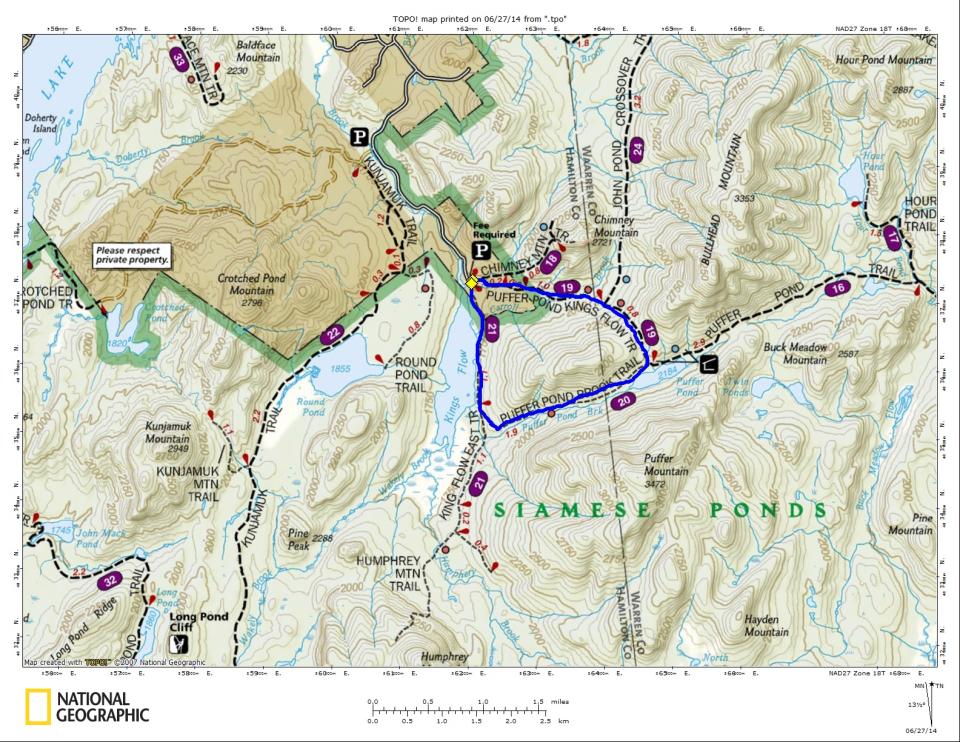 Puffer Pond Map