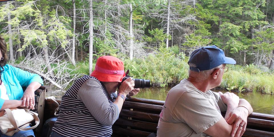 The Blue Mountain Lake Boat Livery Tour.