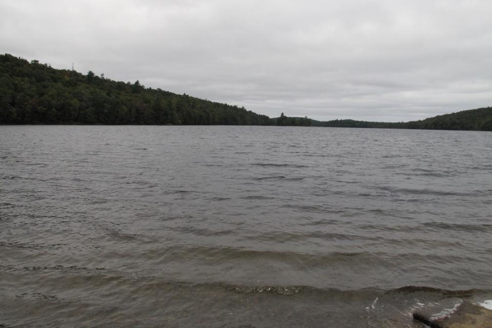 Along the shore of Eighth Lake