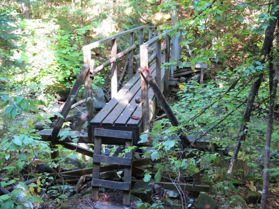 OK Slip Falls Bridge over OK Slip Brook