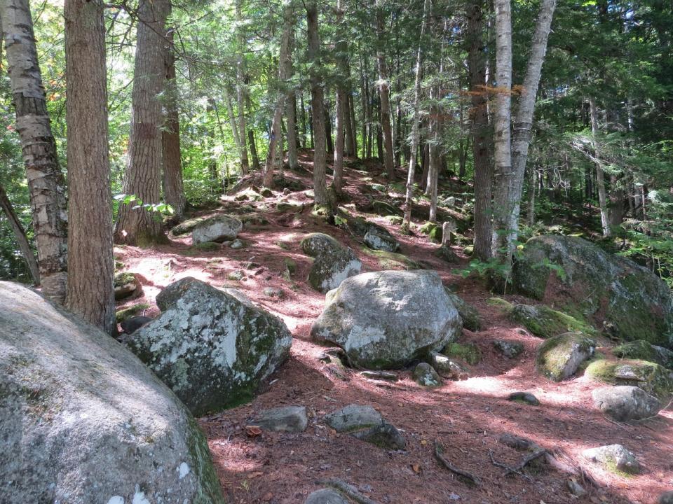 OK Slip Falls trail from Hudson River