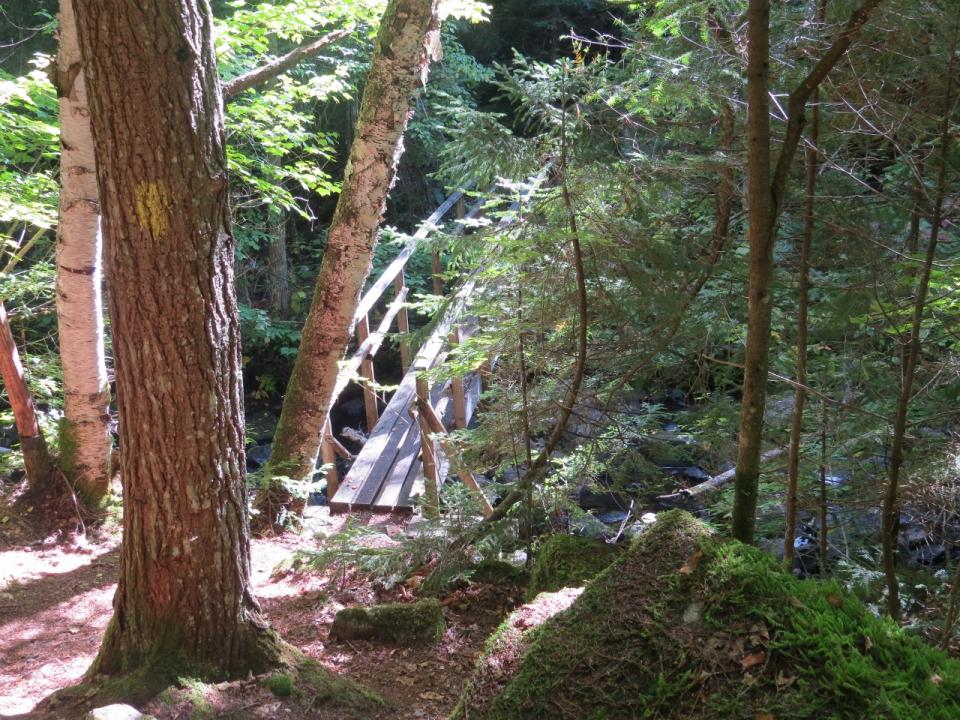 OK Slip Falls Bridge over OK Slip Brook