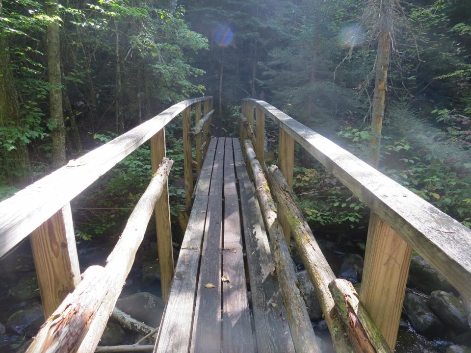 OK Slip Falls Bridge over OK Slip Brook