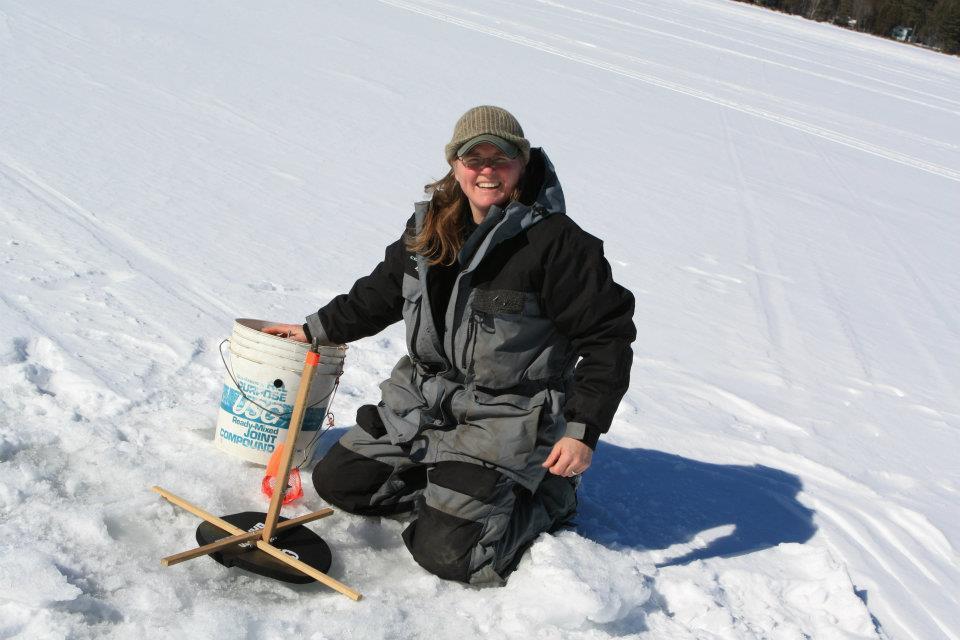 Mike Norris Ice Fishing Contest on Raquette Lake