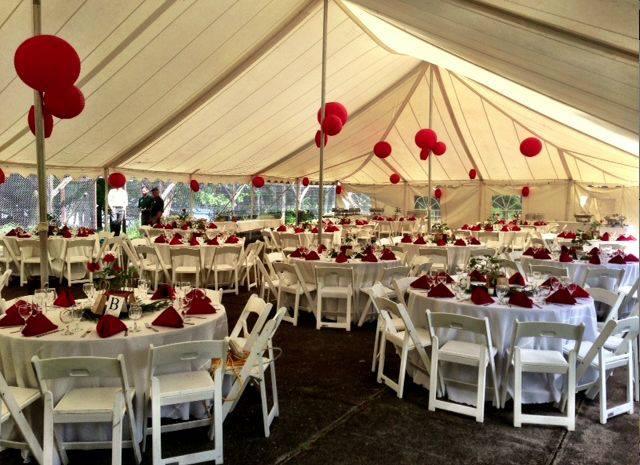 Wedding Tent at Great Camp Sagamore (Photo courtesy of Great Camp Sagamore)