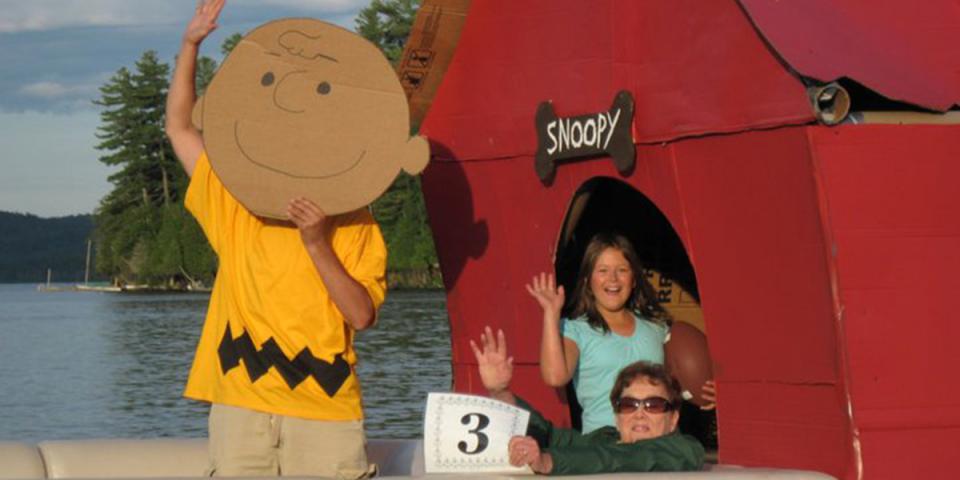 Raquette Lake Boat Parade