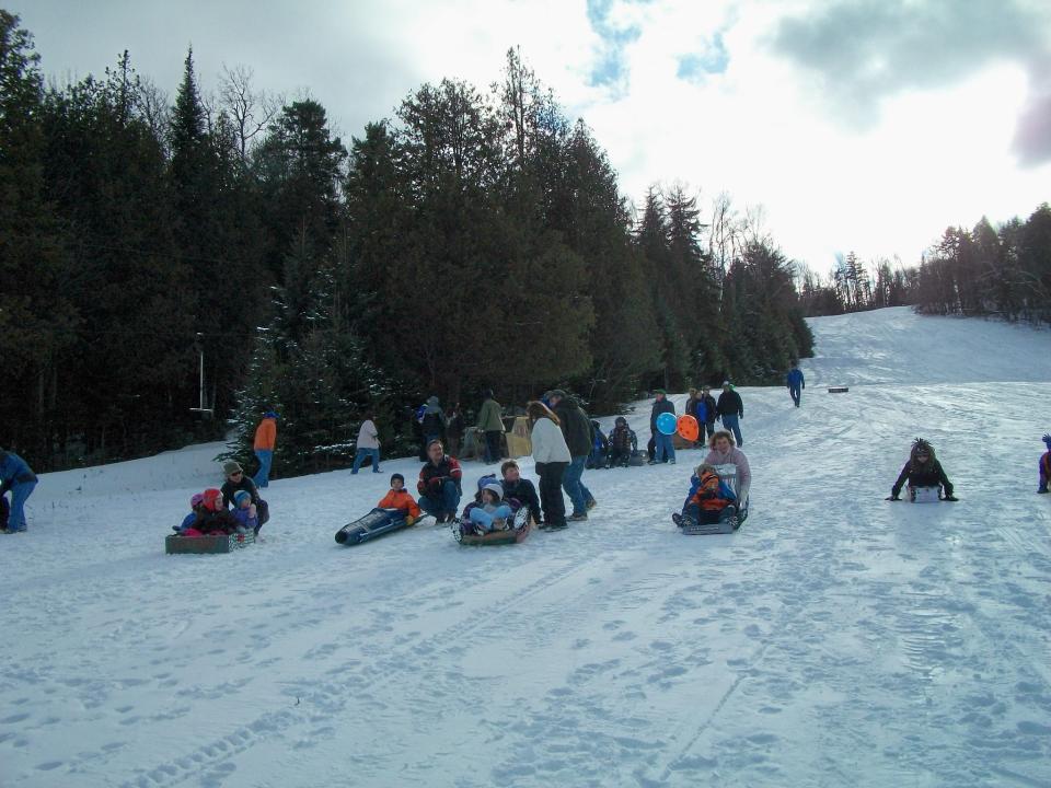 Redneck Sled Races Indian Lake