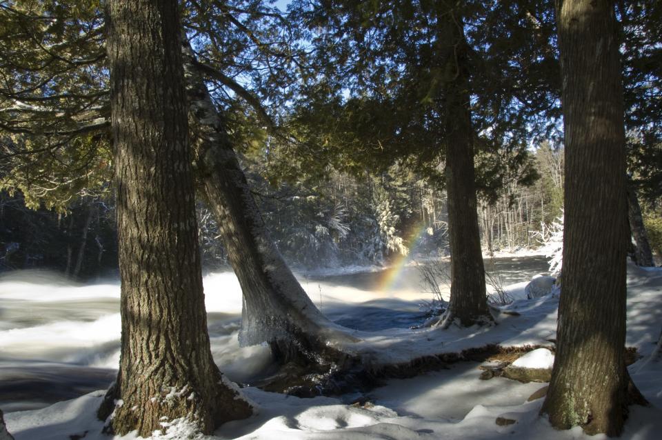 Buttermilk Falls Winter