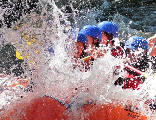 White Water Rafting Splash