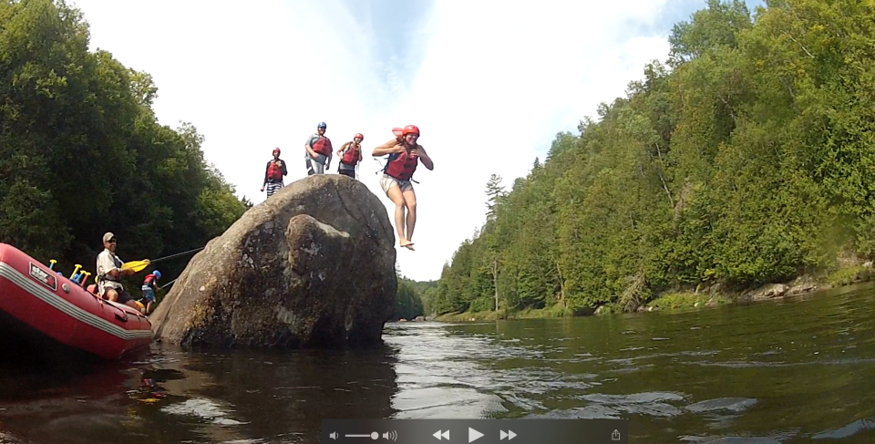 Taking the plunge. Yes, I was terrified. Yes, I did it anyway.