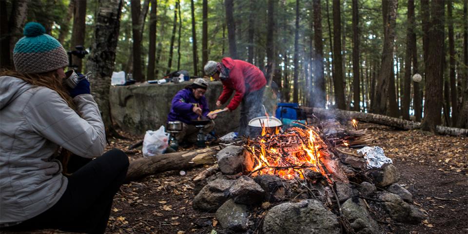 Camping along the 90-Miler Route