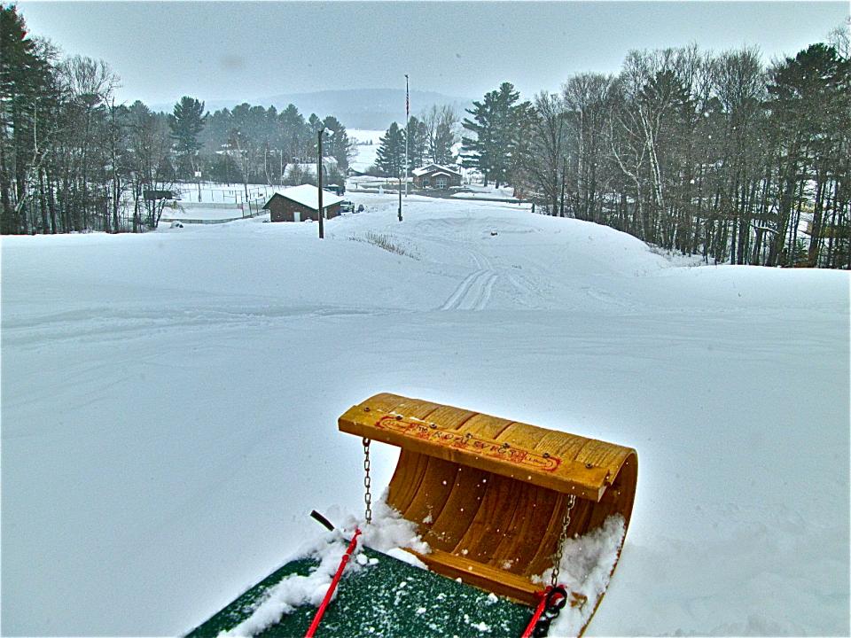 Geiger Arena Long Lake Sledding