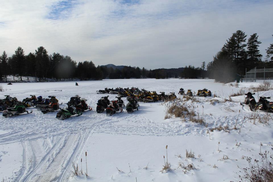 Snowmobile Long Lake