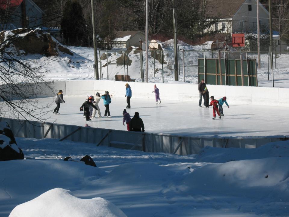 Ice Skating Mt Sabattis