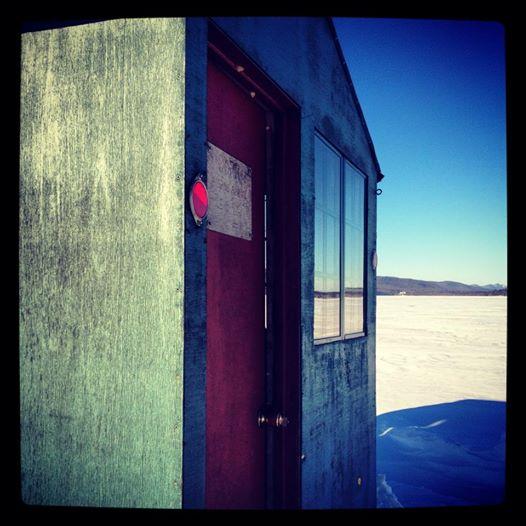 Ice Shanty Piseco Lake Sarah Higgins