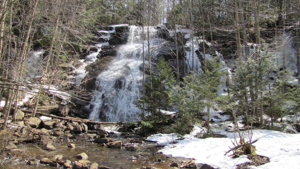 Brrrrr. That water looks cold.