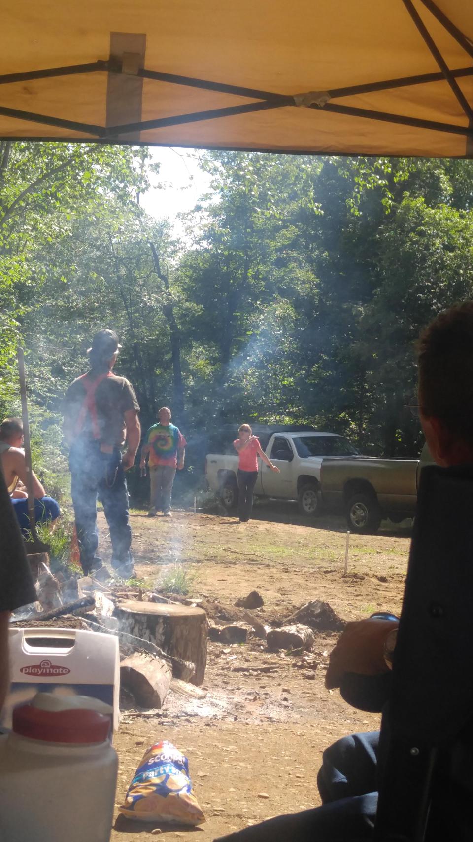 Horseshoes and Camping Adirondacks