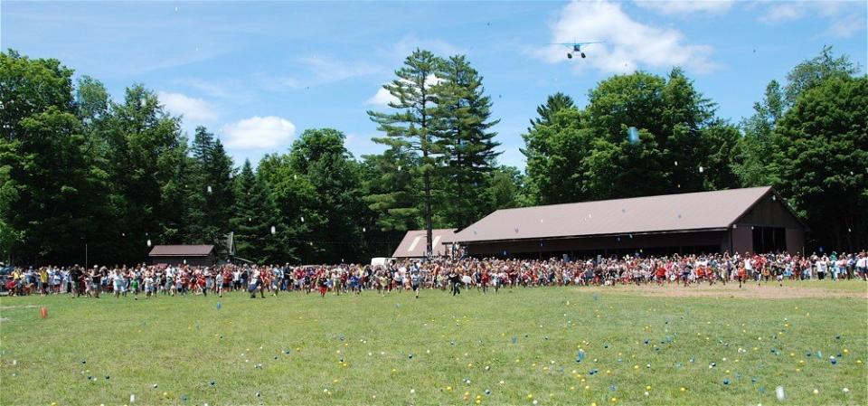 Inlet's Ping Pong Ball Drop.