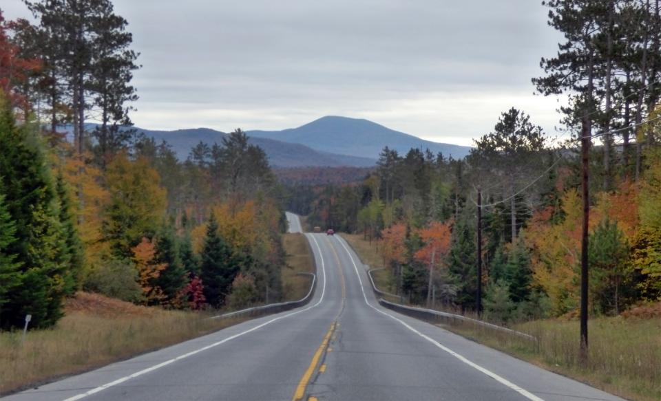 Heading to Long Lake from Tupper Lake