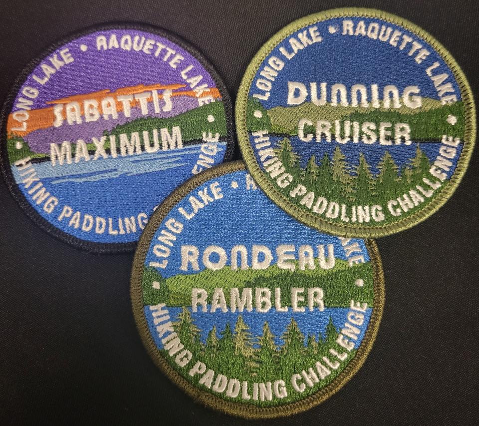 Sabattis Maxiumum, Dunning Cruiser, Rondeau Rambler Patches