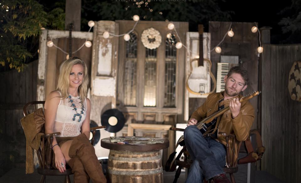 photograph of country duo Jilly Martin & Ryan Brooks Kelly