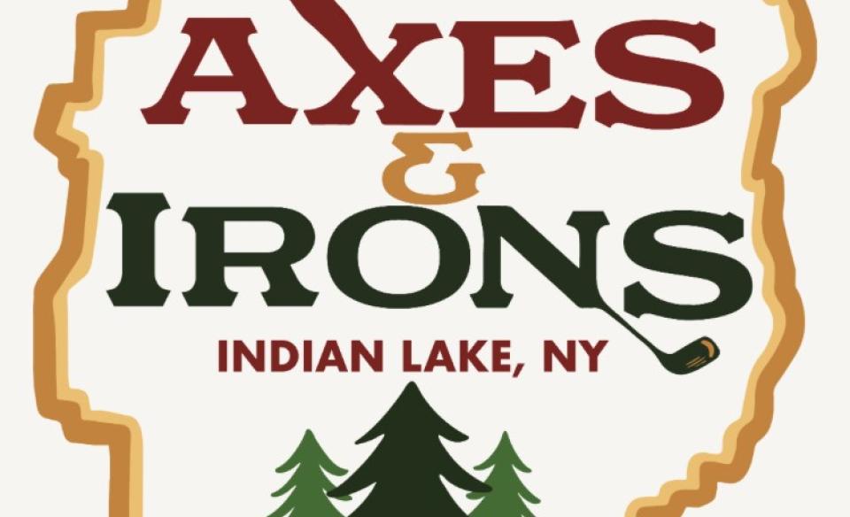 The Axes & Irons logo poster