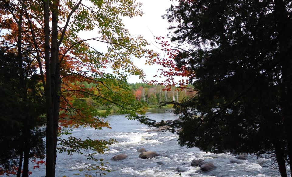 Moody Falls during fall