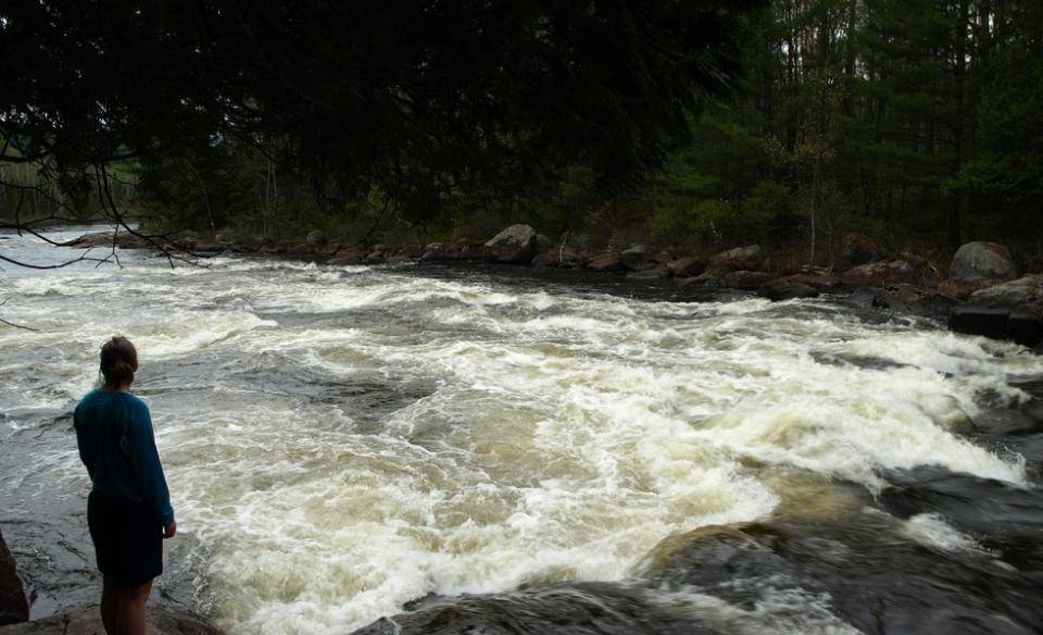 Moody Falls in Spring