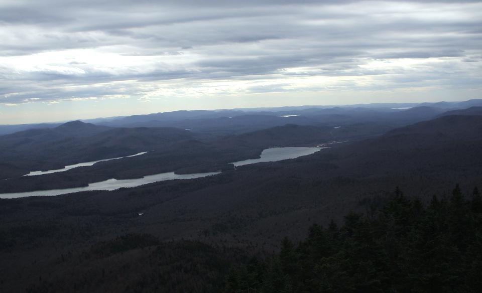 Views of the many lakes.