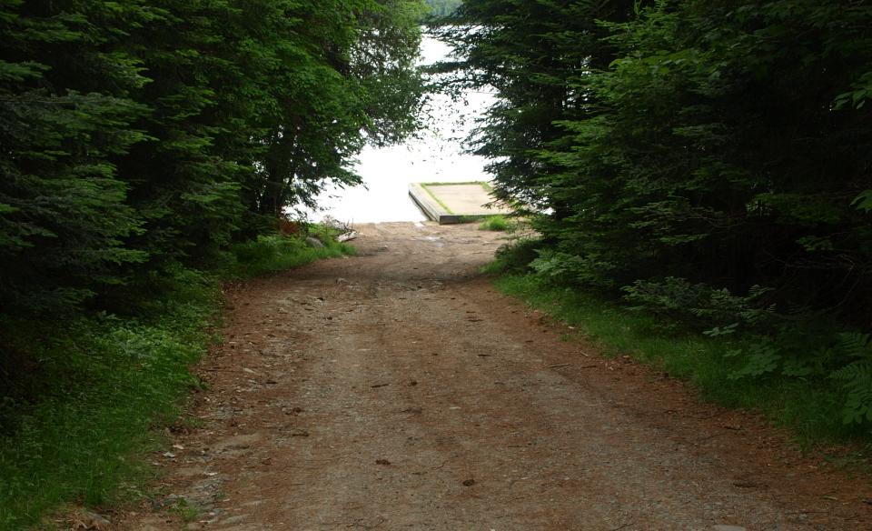 There's a carry on North Point Road past the Raquette Outlet Bridge.