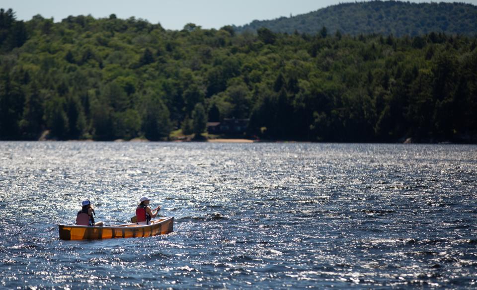 A perfect gem of an Adirondack paddling day.