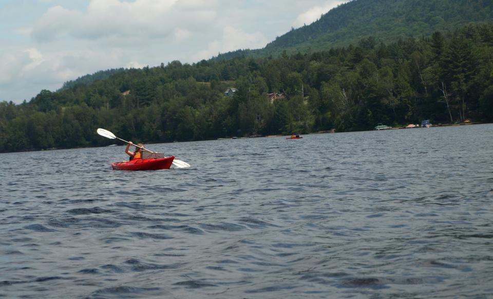 Wonderful paddling on Long Lake.