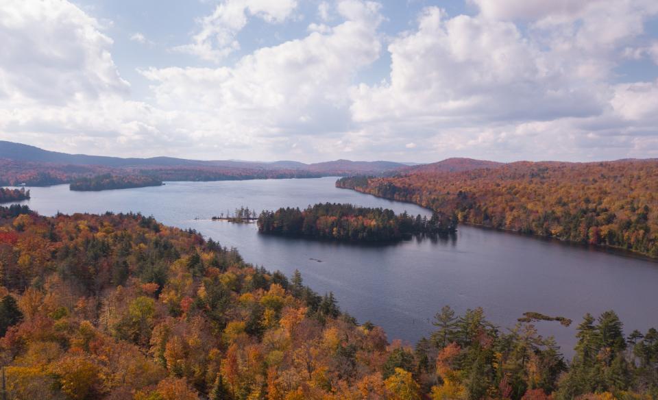 This gorgeous paddling and camping trek is wonderful for fall foliage.