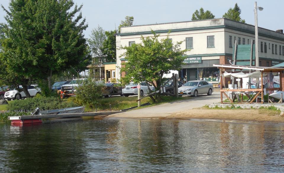 Enjoy the Tap Room and Raquette Lake General Store.