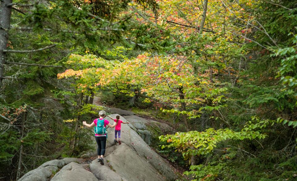 Walk the hogsback of Bald Mountain.