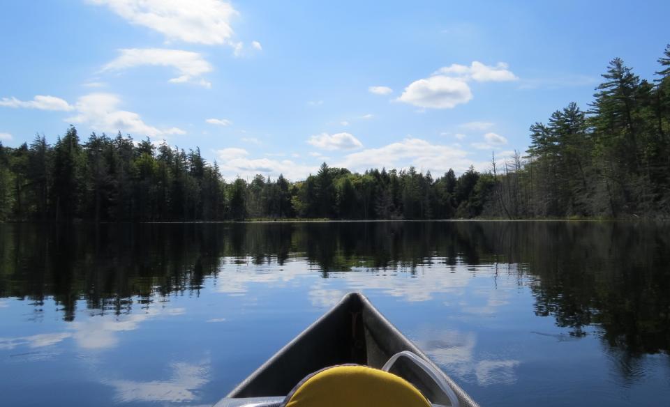 The lakes are made for paddling.