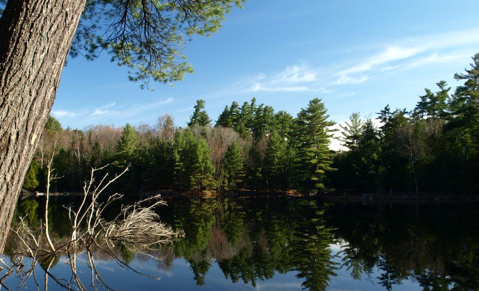 Enjoy the fishing and paddling at Eagle Lake.