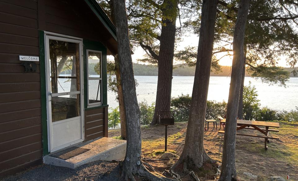 lakeside cabin