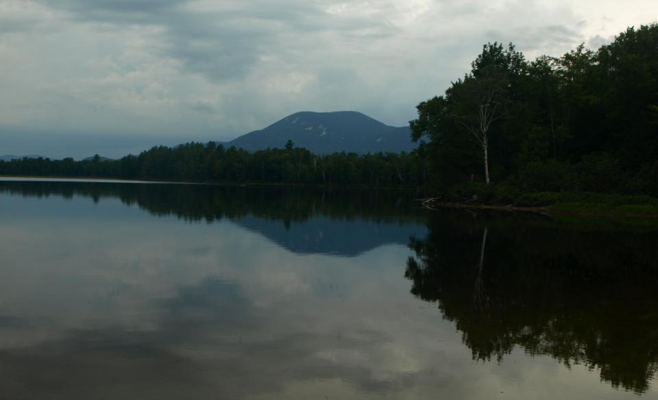 The view from the trail next to Rock Pond.