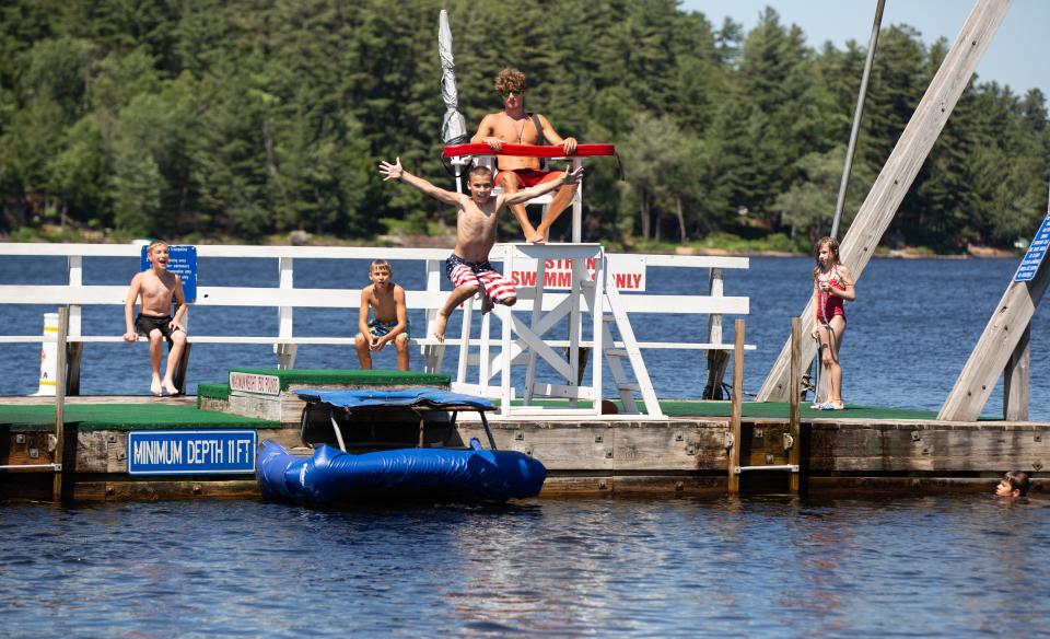 This famously fun beach has a snack shack, seaplanes, and walking distance to restaurants.