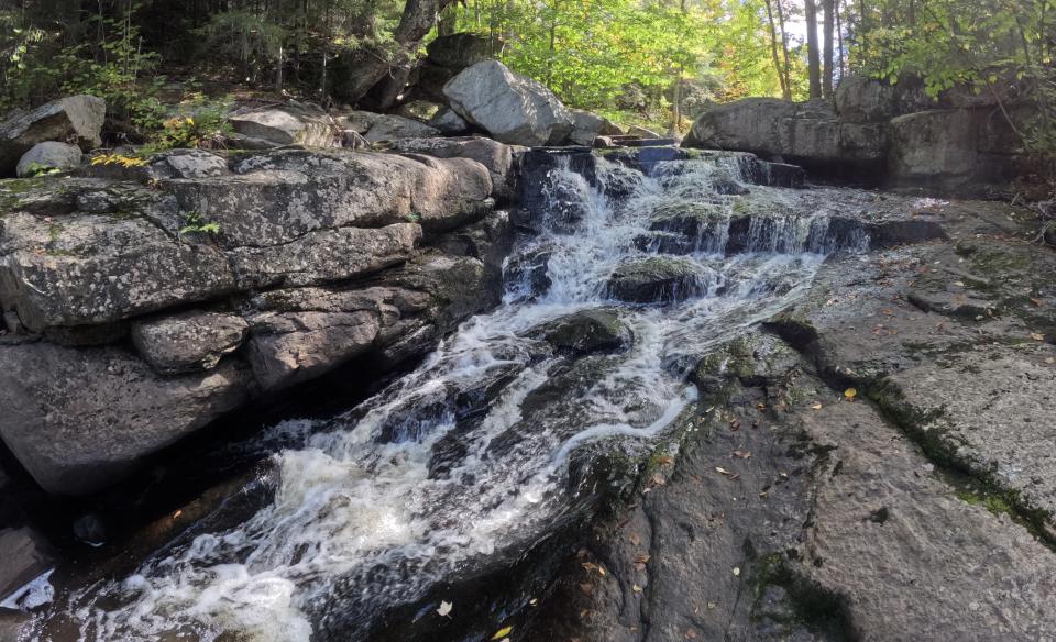 Whiskey Brook Falls is beautiful in any season.