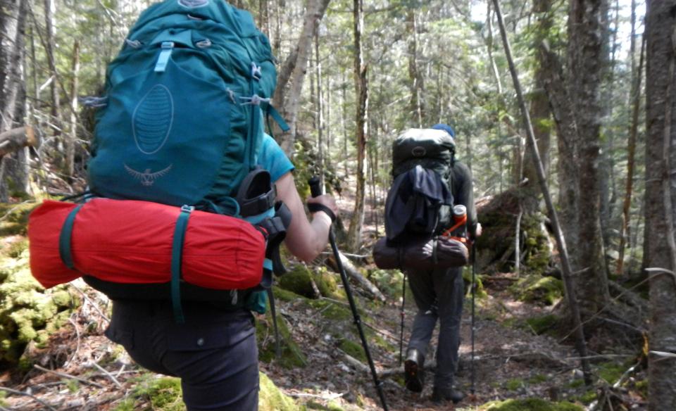 Carry your room with you on this through hike trail.