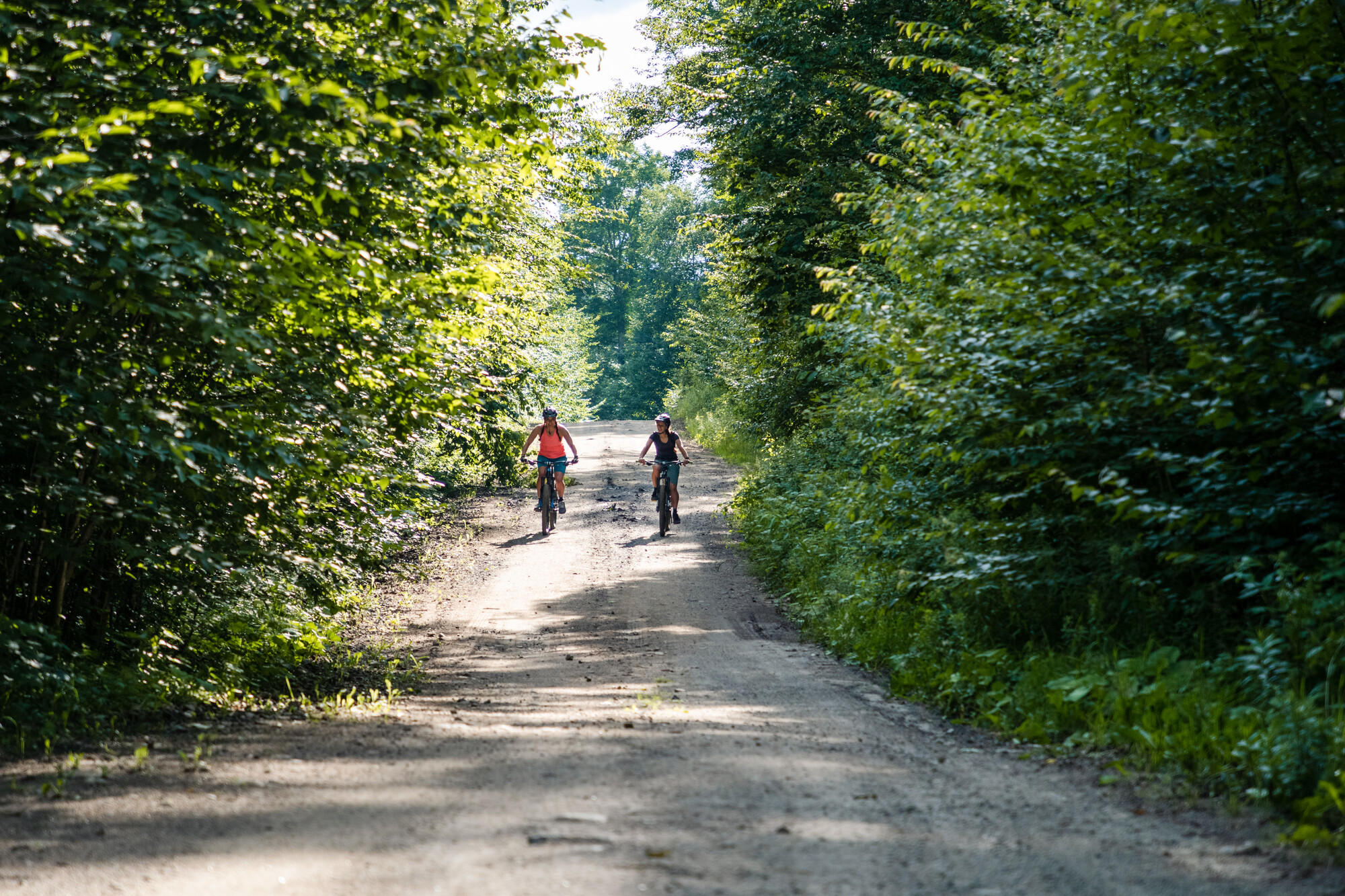 biking